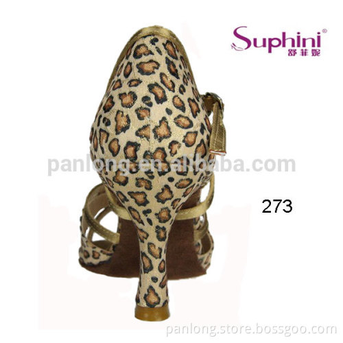Leopard Vamp Lady Sexy Sandal, Women Latin Dance Shoes